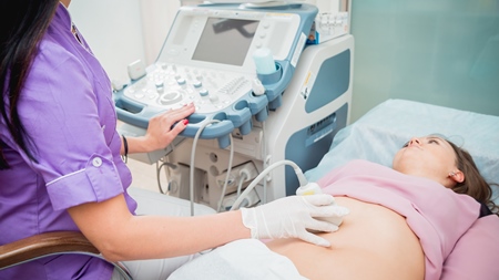 妊娠　病院　エコー超音波検査　