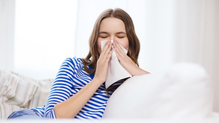 咳の原因がアレルギー性鼻炎にある場合
