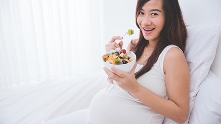 妊娠と食べ物の制約について